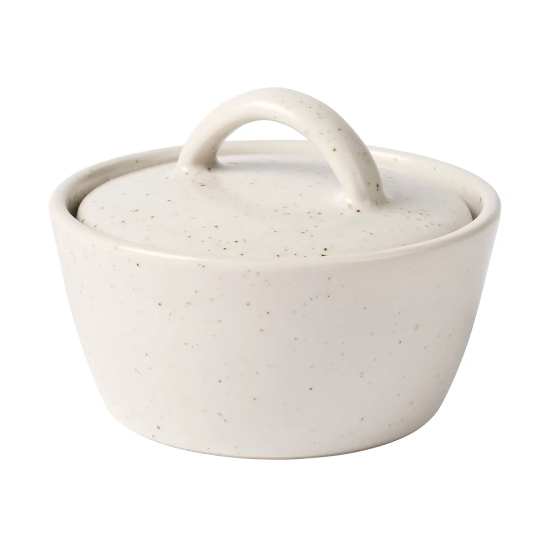 Nordic Vanilla schaal met deksel, Ø8 cm Broste Copenhagen