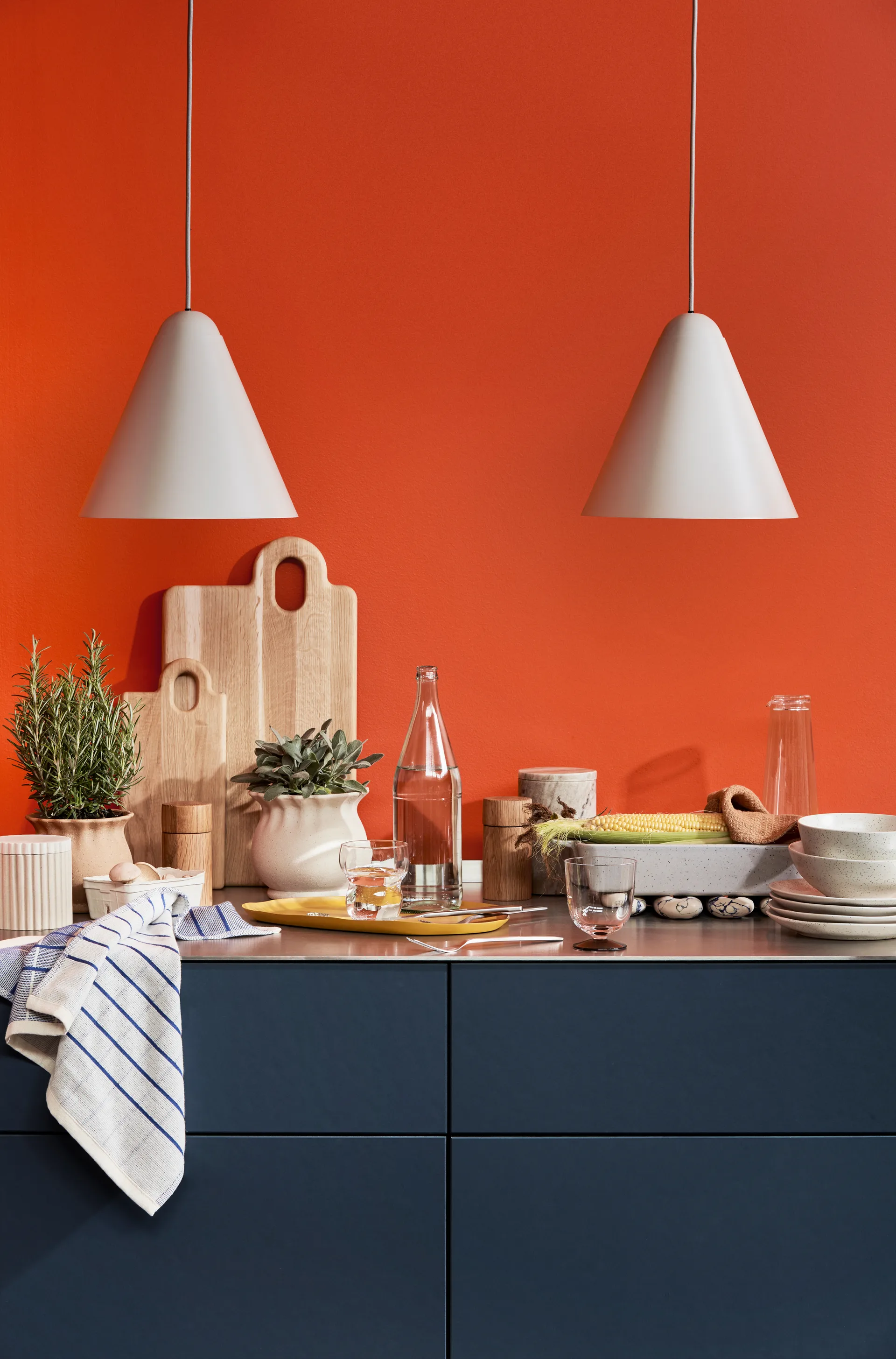 Olina snijplank 25x45,5 cm, Natural oiled Broste Copenhagen