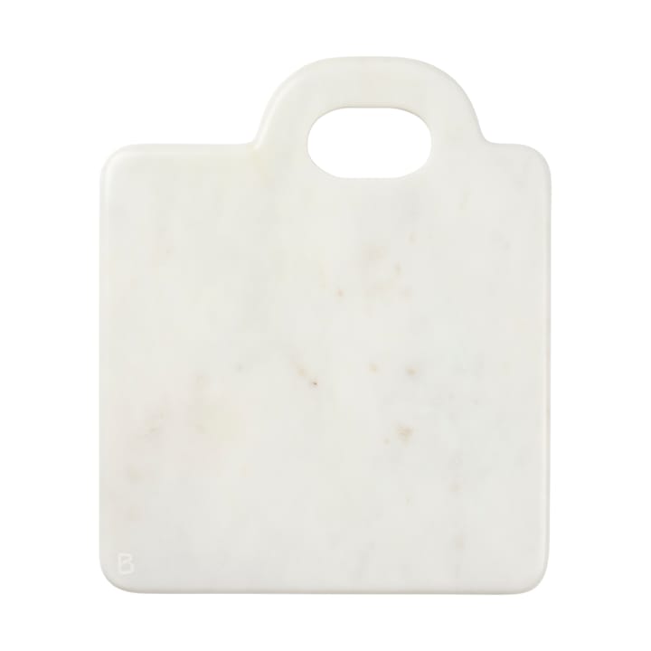 Olina snijplank 26x30 cm - White marble - Broste Copenhagen