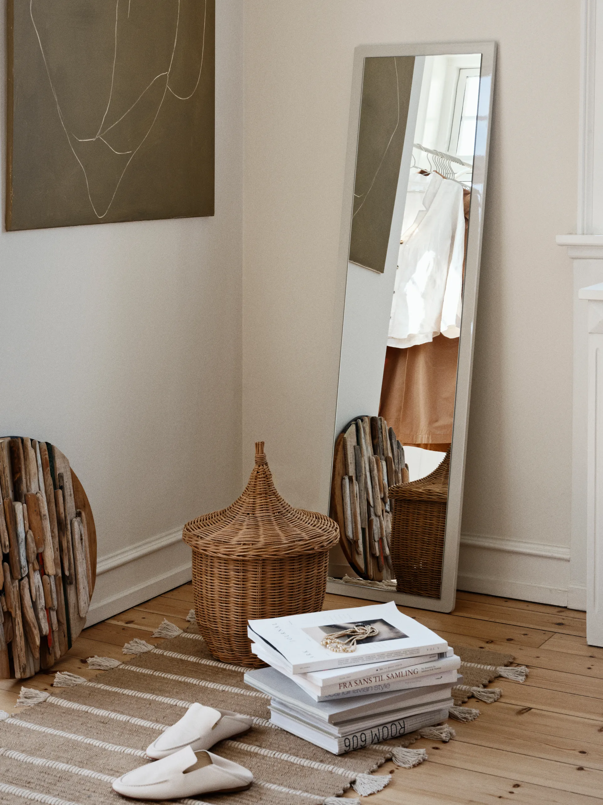 Pallas mand 2-delig, Natural-brown Broste Copenhagen