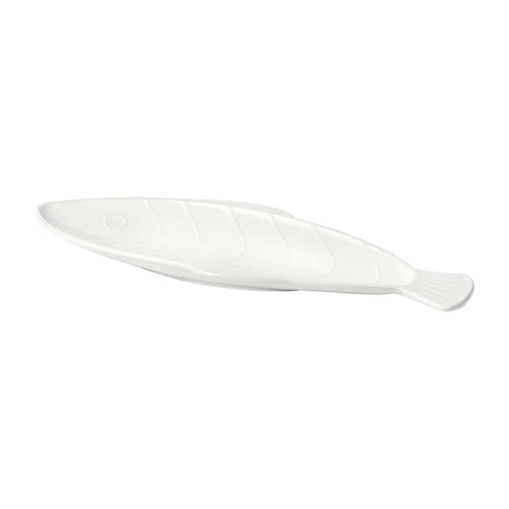 Pesce schotel 17,6x41,4 cm, Transparent white Broste Copenhagen