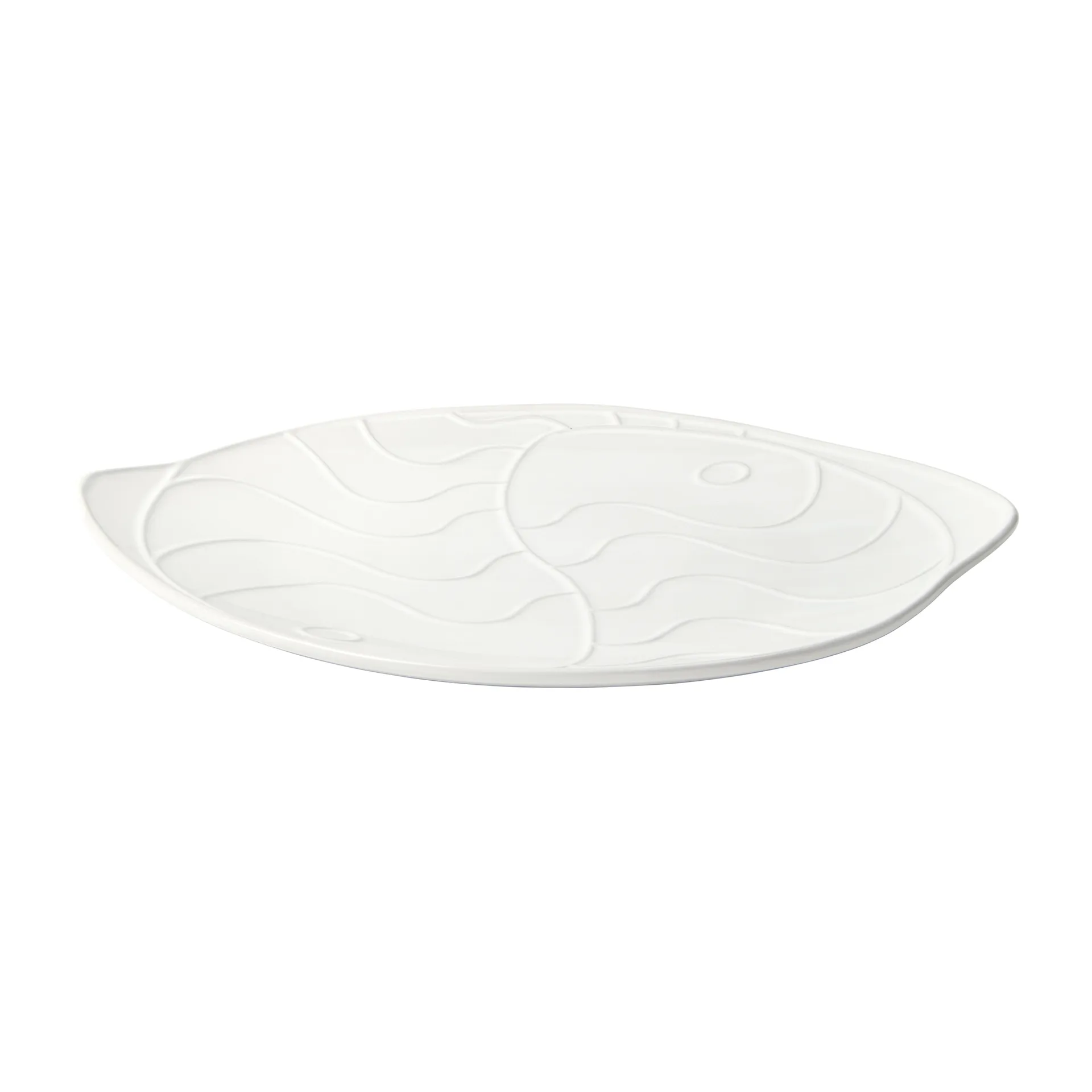 Pesce schotel 30x34,6 cm, Transparent white Broste Copenhagen