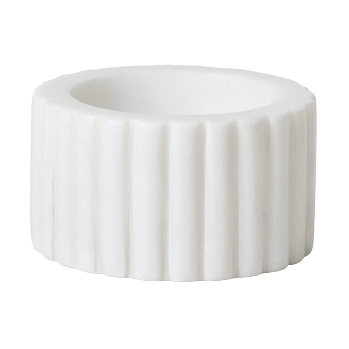 Platon beker Ø7 cm - White marble - Broste Copenhagen