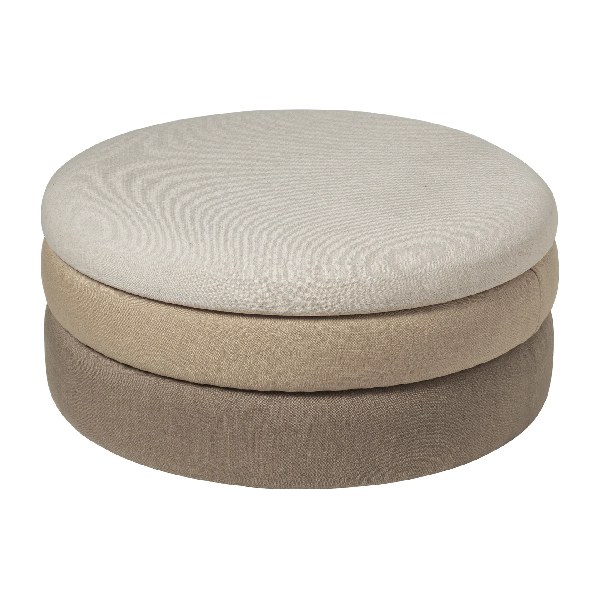Pond poef 30 cm, Beige shades Broste Copenhagen