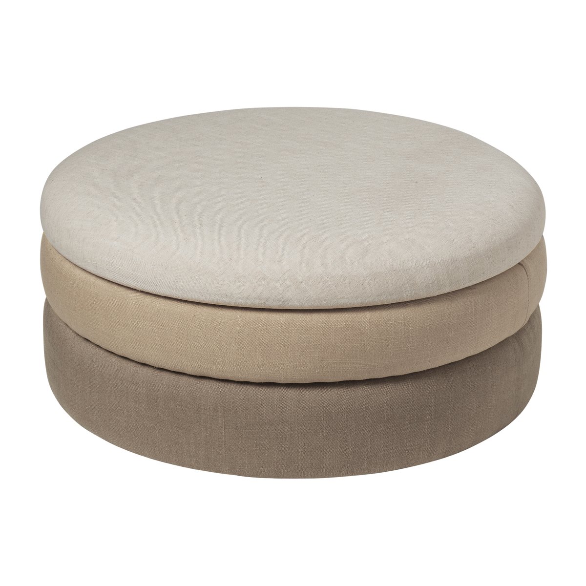 Broste Copenhagen Pond poef 30 cm Beige shades