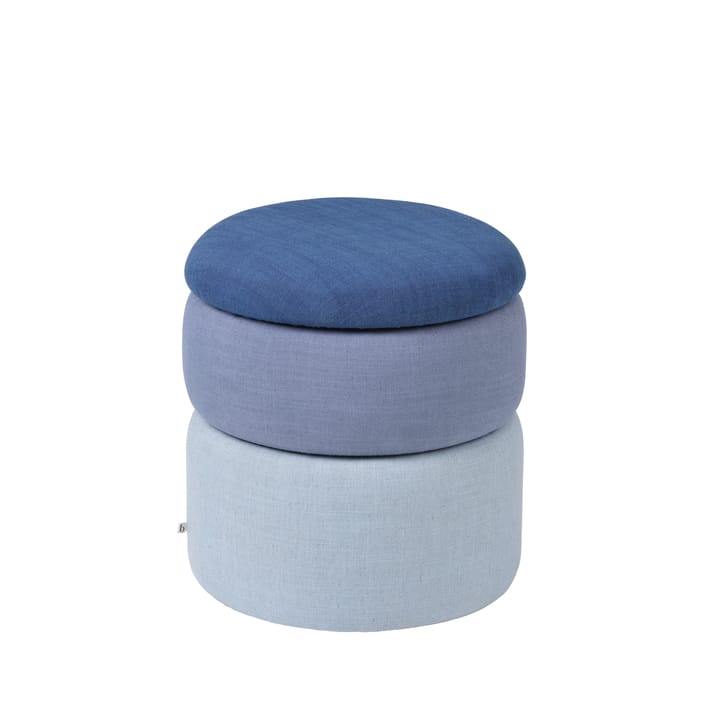 Pond poef 42 cm - Blue shades - Broste Copenhagen