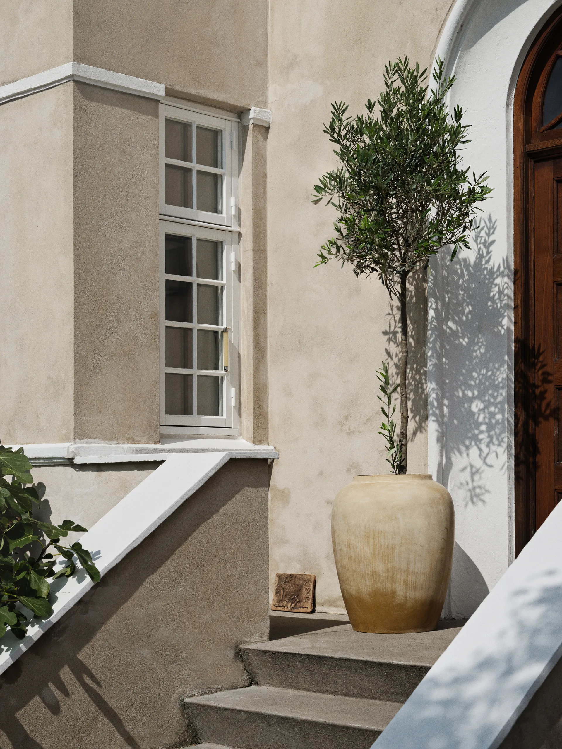 Ray kruik Ø50 cm, Antique beige Broste Copenhagen