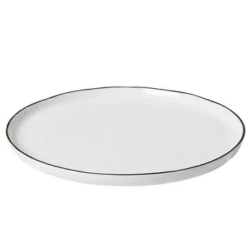 Salt bord zonder stippen - Ø 22 cm. - Broste Copenhagen