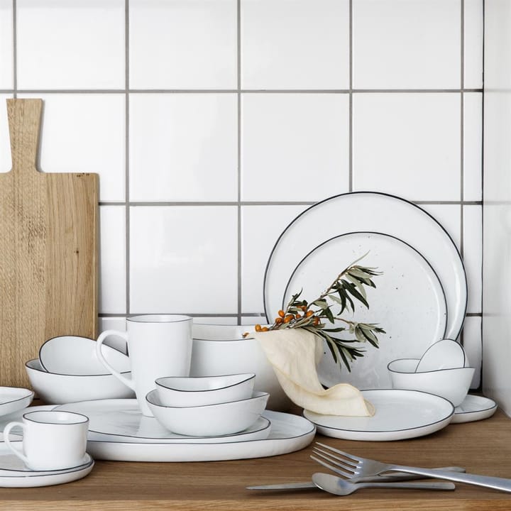 Salt bord zonder stippen, Ø 22 cm. Broste Copenhagen