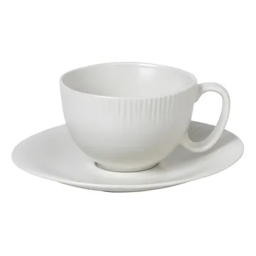 Sandvig kop met schotel soft white - 12,5 cl - Broste Copenhagen