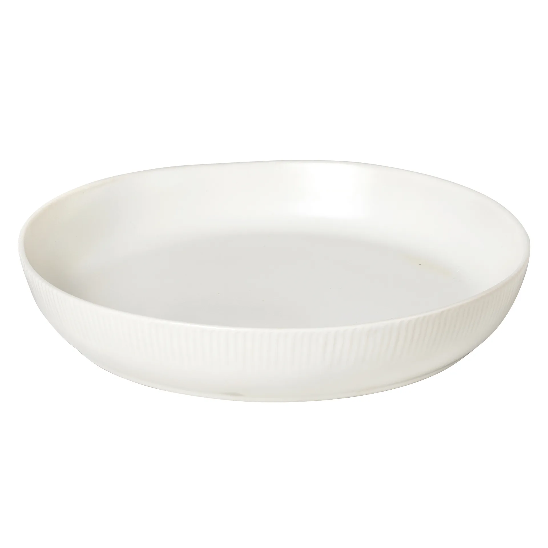 Sandvig serveerschaal soft white, 23 cm Broste Copenhagen
