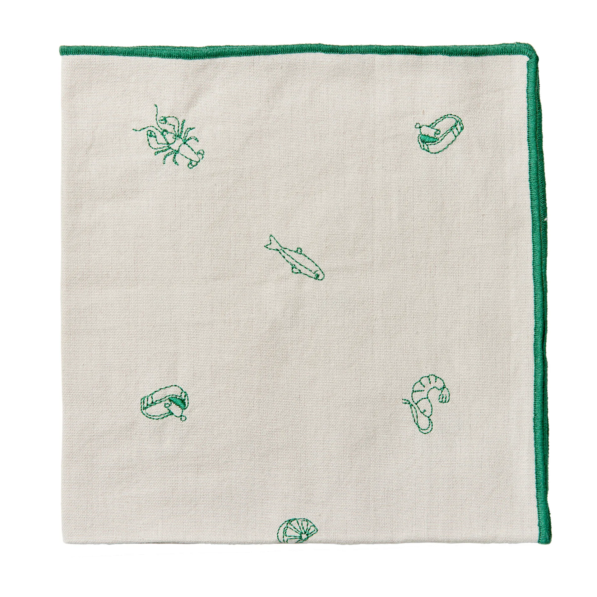 Sea stoffen servet 45x45 cm, Jelly green Broste Copenhagen
