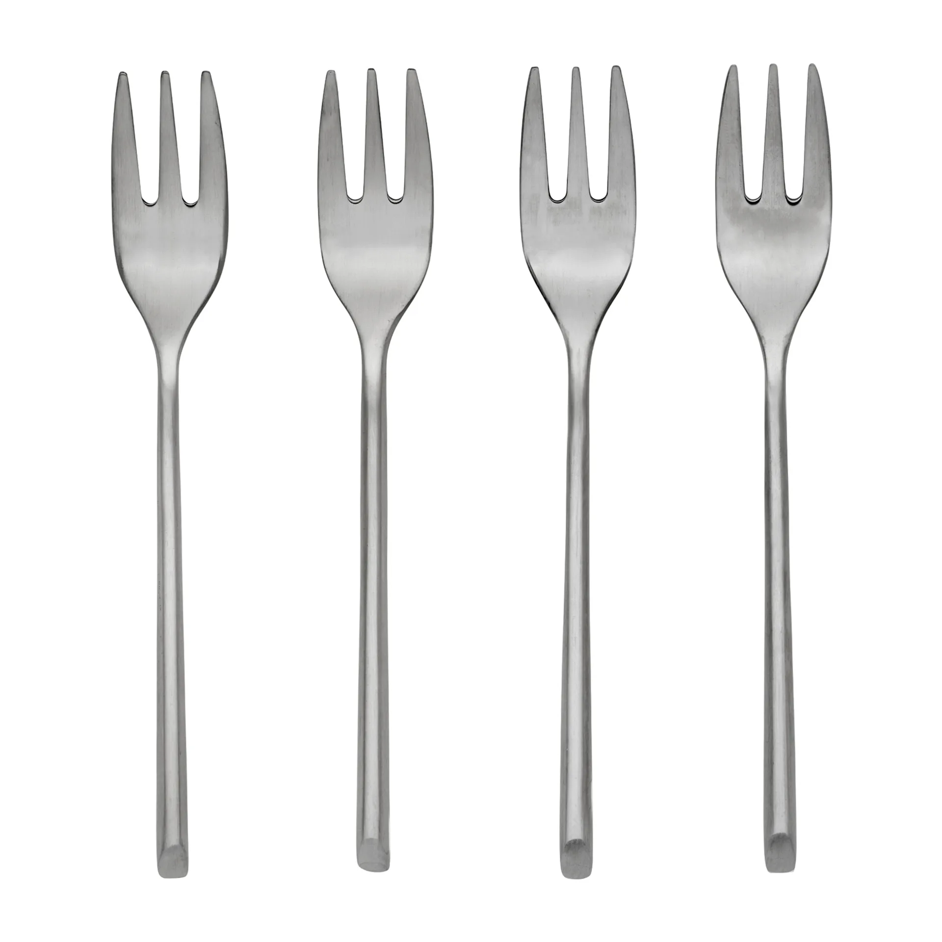 Sletten taartvorkje 4-pack, Full satin forged Broste Copenhagen