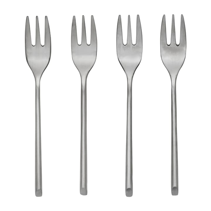 Sletten taartvorkje 4-pack - Full satin forged - Broste Copenhagen