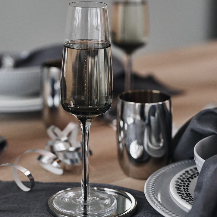 Smoke champagneglas, 20 cl. Broste Copenhagen