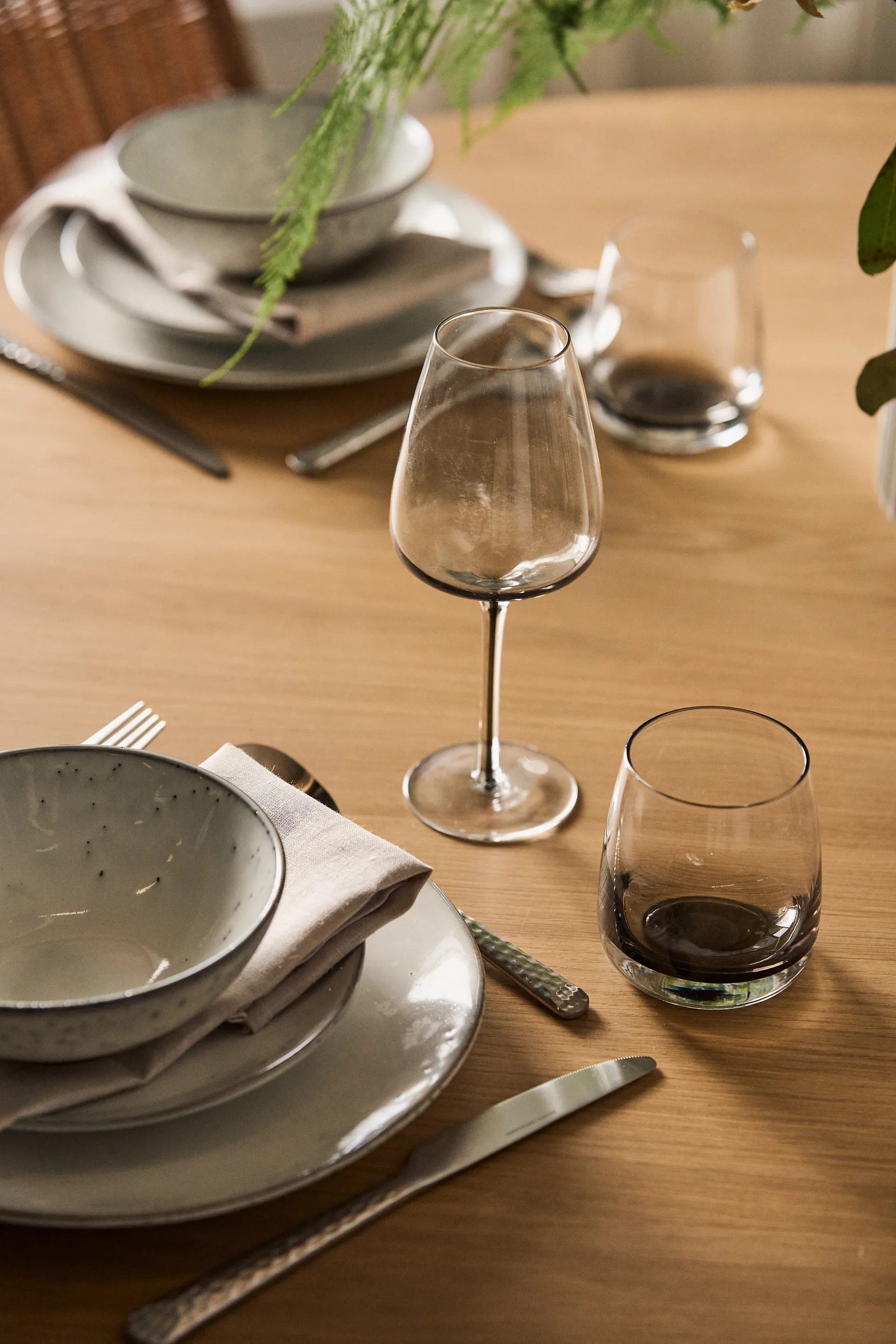 Smoke wit wijnglas, 40 cl. Broste Copenhagen