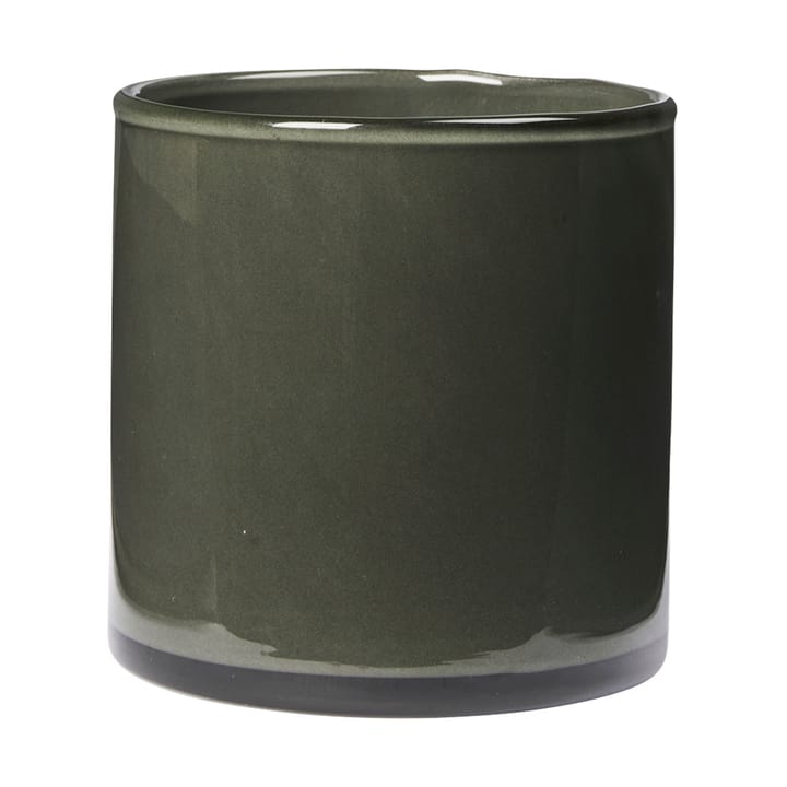 Solai Hurricane windlicht - Dark Green, Ø10 cm - Broste Copenhagen