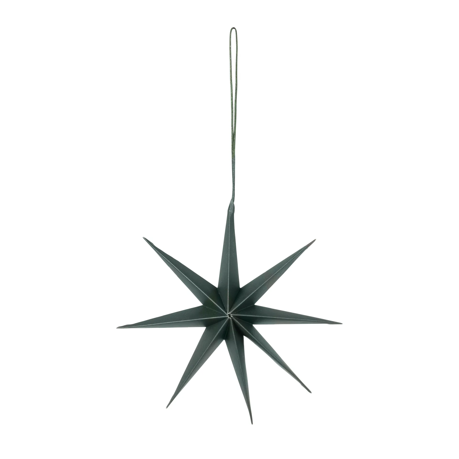 Star papieren ster Ø15 cm, Deep forest Broste Copenhagen