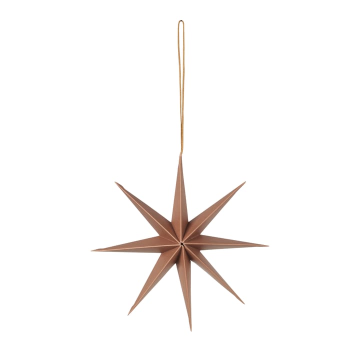 Star papieren ster Ø15 cm - Indian tan - Broste Copenhagen
