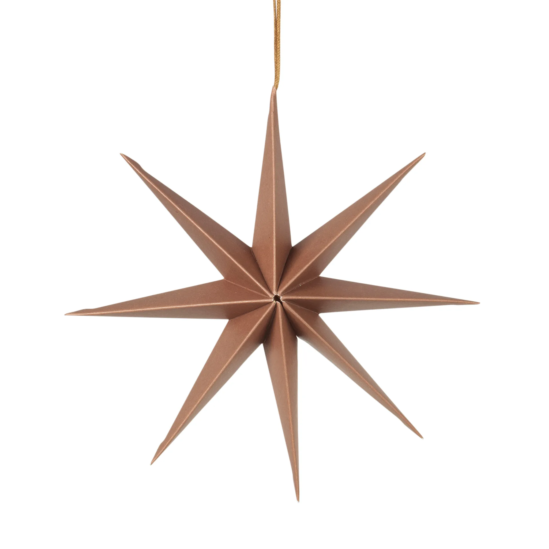 Star papieren ster Ø50 cm, Indian tan Broste Copenhagen