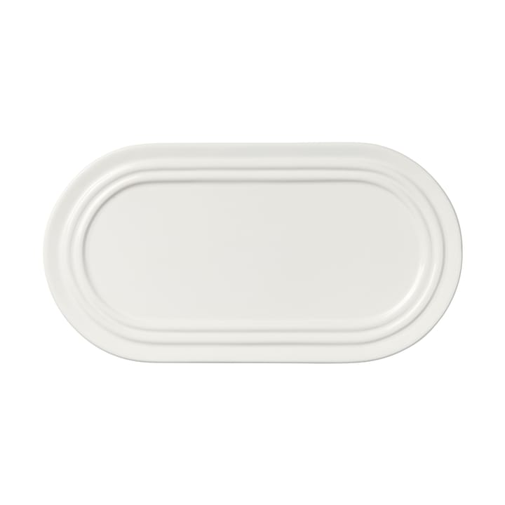 Stevns bord ovaal 27,5 cm - Chalk white - Broste Copenhagen