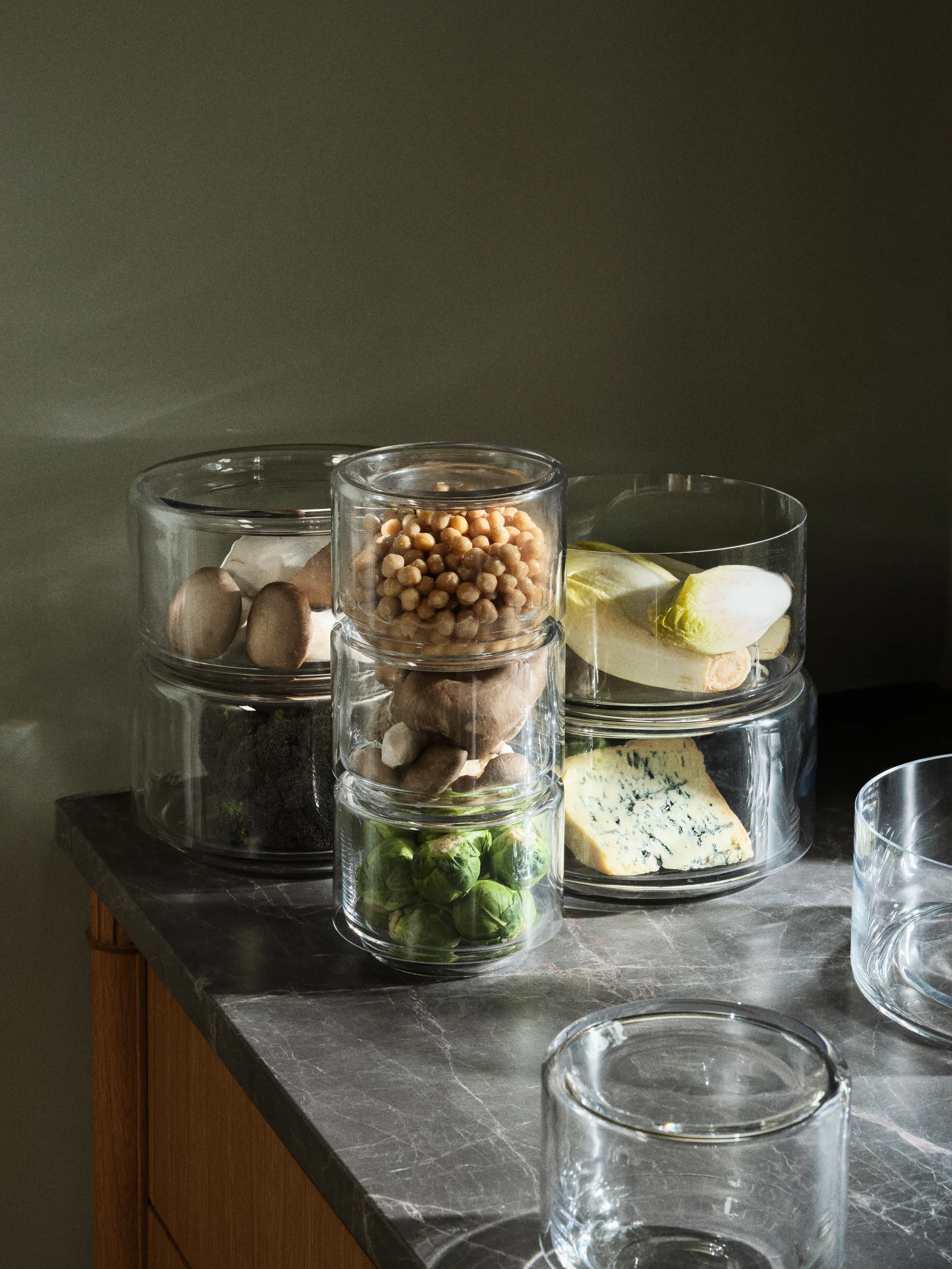 Sylvia schaal Ø13x10 cm, Clear Broste Copenhagen