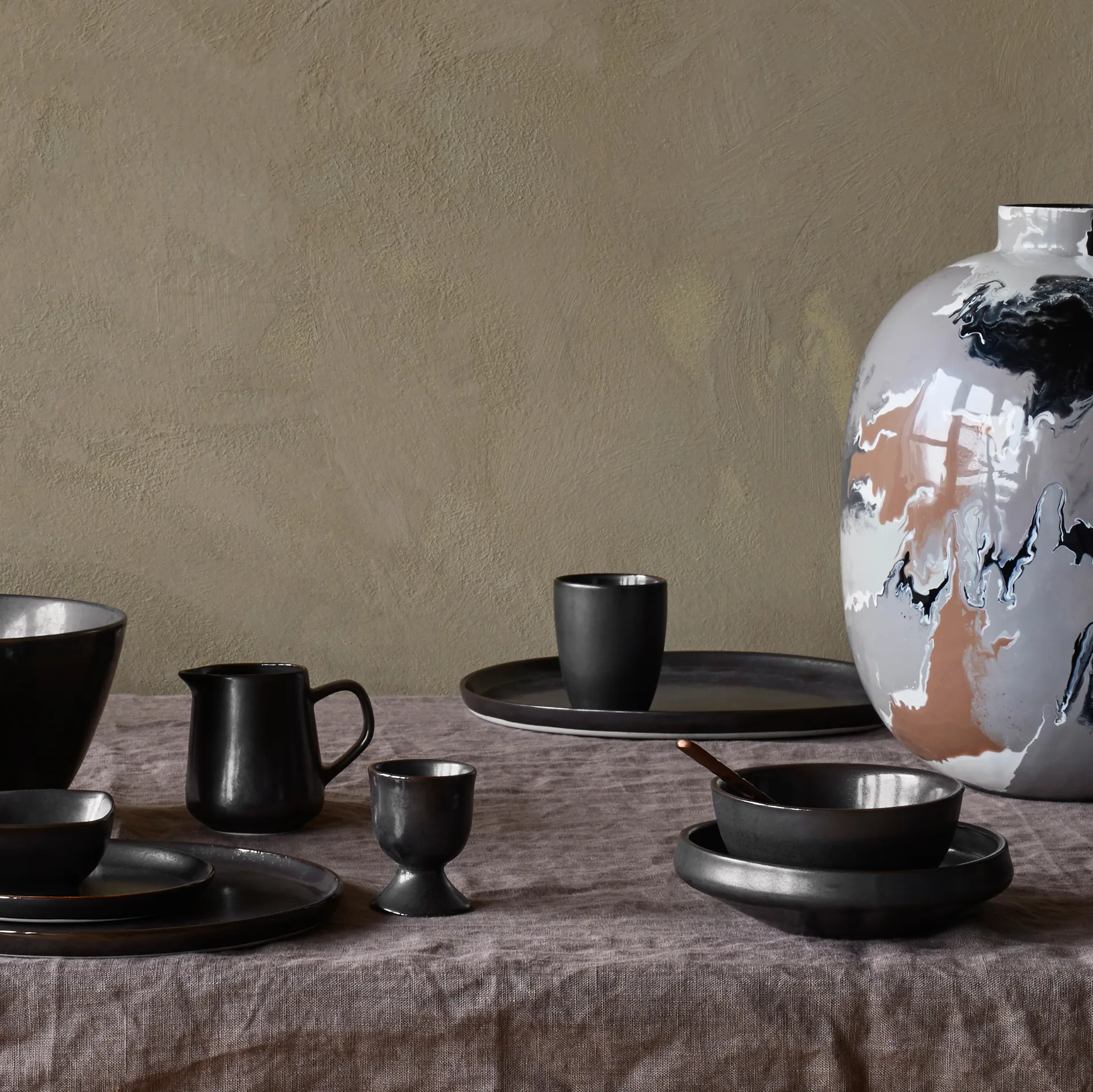 Thyra vaas 31 cm, Multi Broste Copenhagen