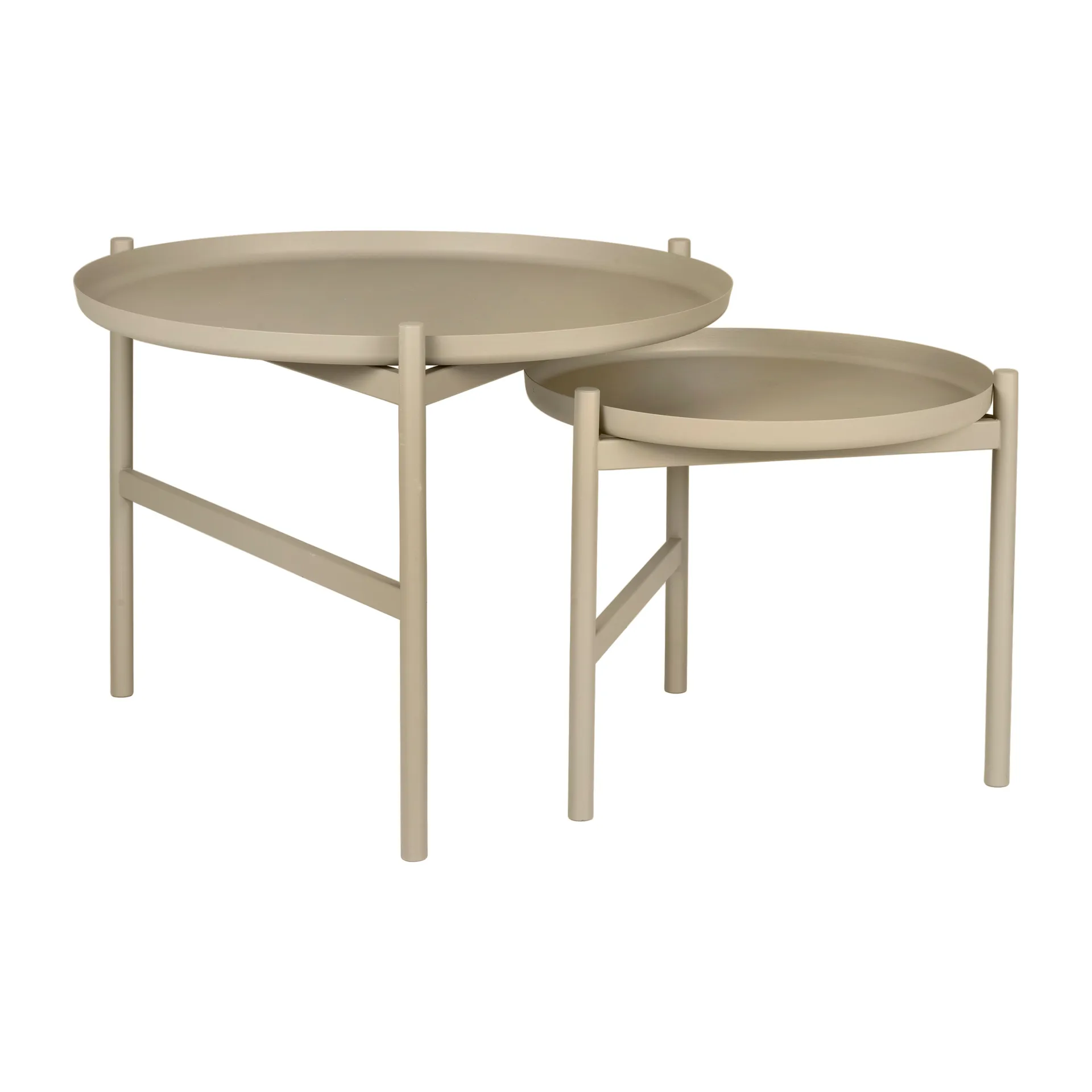Turner table bijzettafel Ø70 cm, Grey Broste Copenhagen
