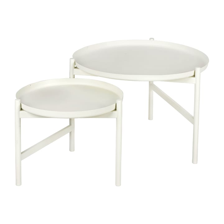 Turner table bijzettafel Ø70 cm - White - Broste Copenhagen