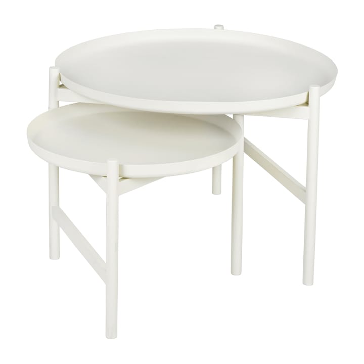 Turner table bijzettafel Ø70 cm - White - Broste Copenhagen