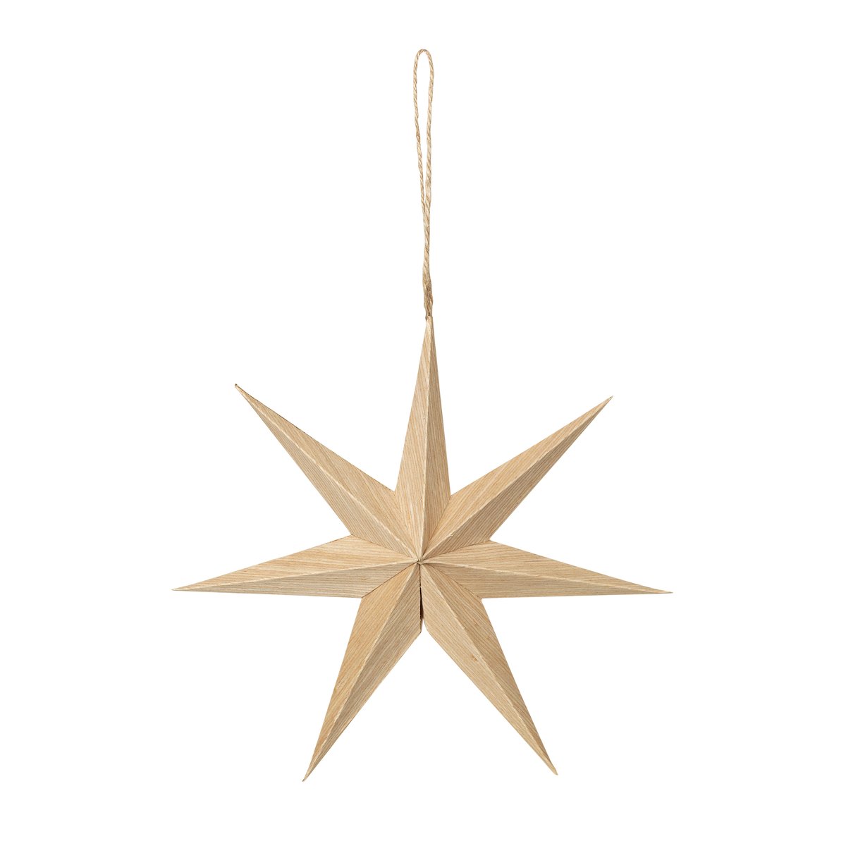 Broste Copenhagen Venice houten ster o20 cm Natural