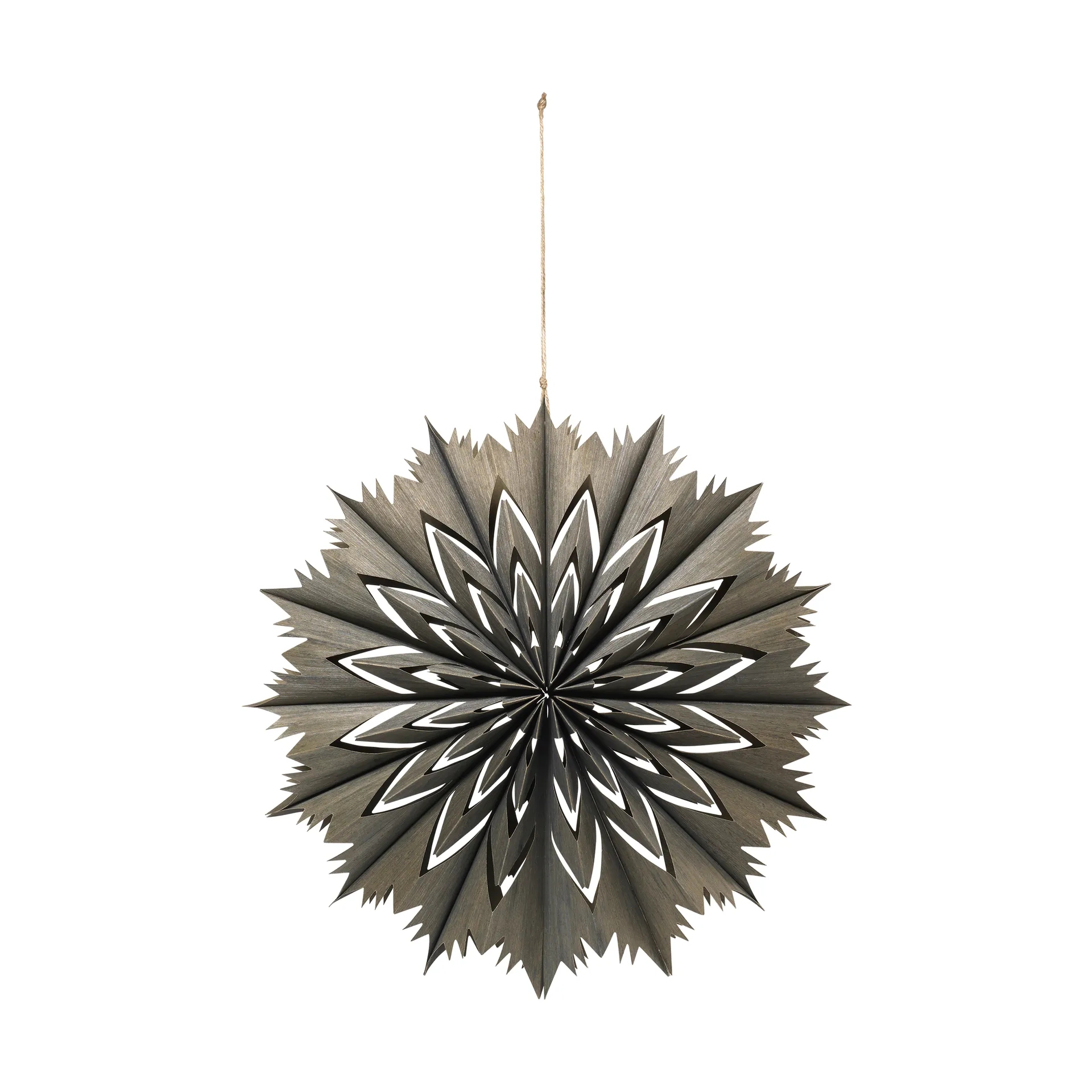 Venja decoratiester M Ø40 cm, Fungi Grey Broste Copenhagen