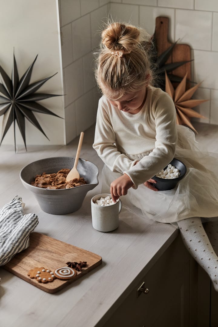 Venok kerstster 40 cm., warmgrijs Broste Copenhagen