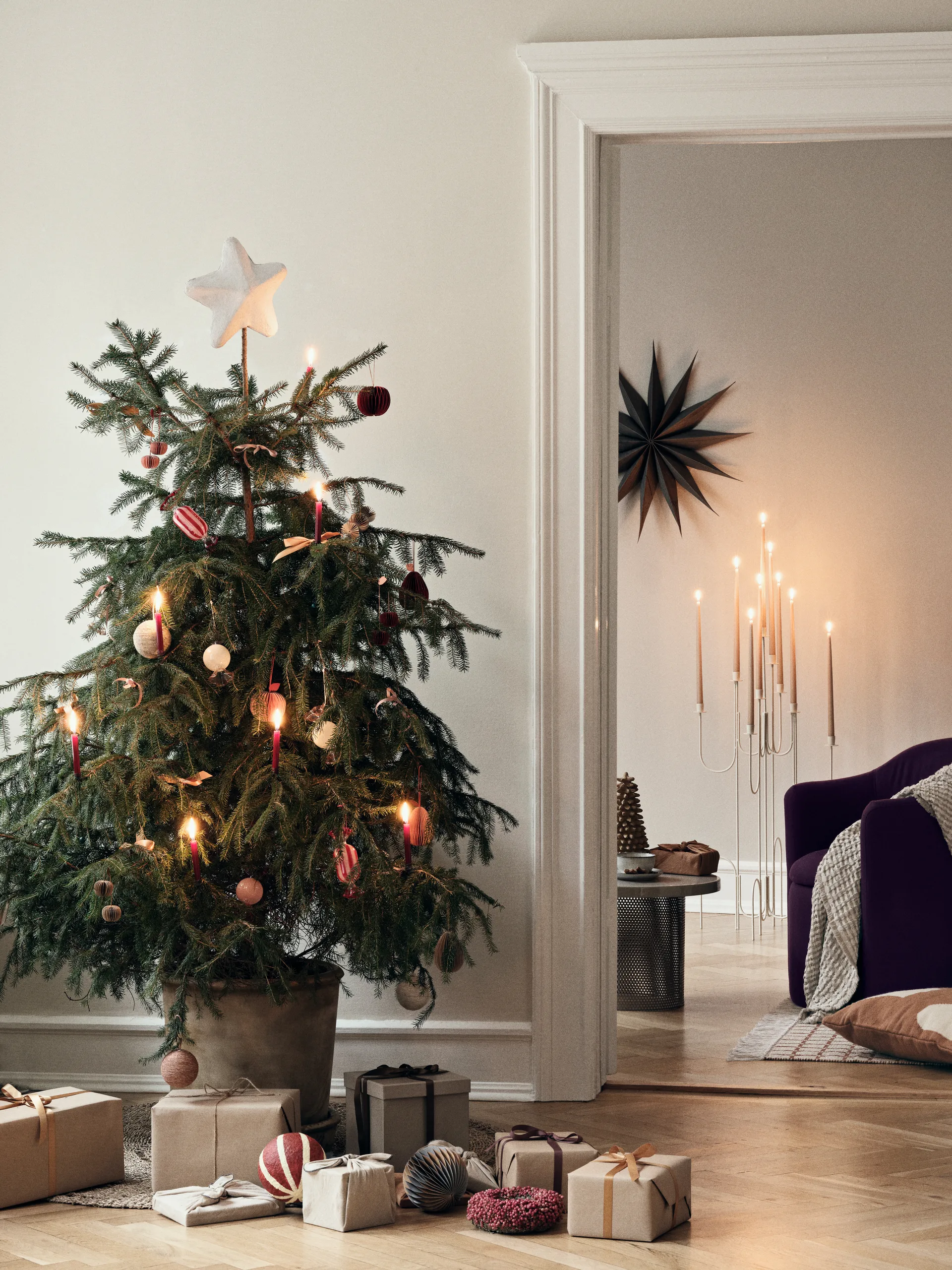 Venok ster kerstdecoratie Ø70 cm, Fungi Broste Copenhagen