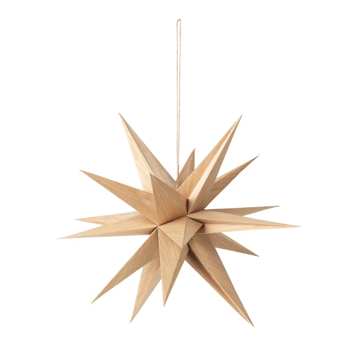 Venus houten ster Ø55 cm, Natural Broste Copenhagen