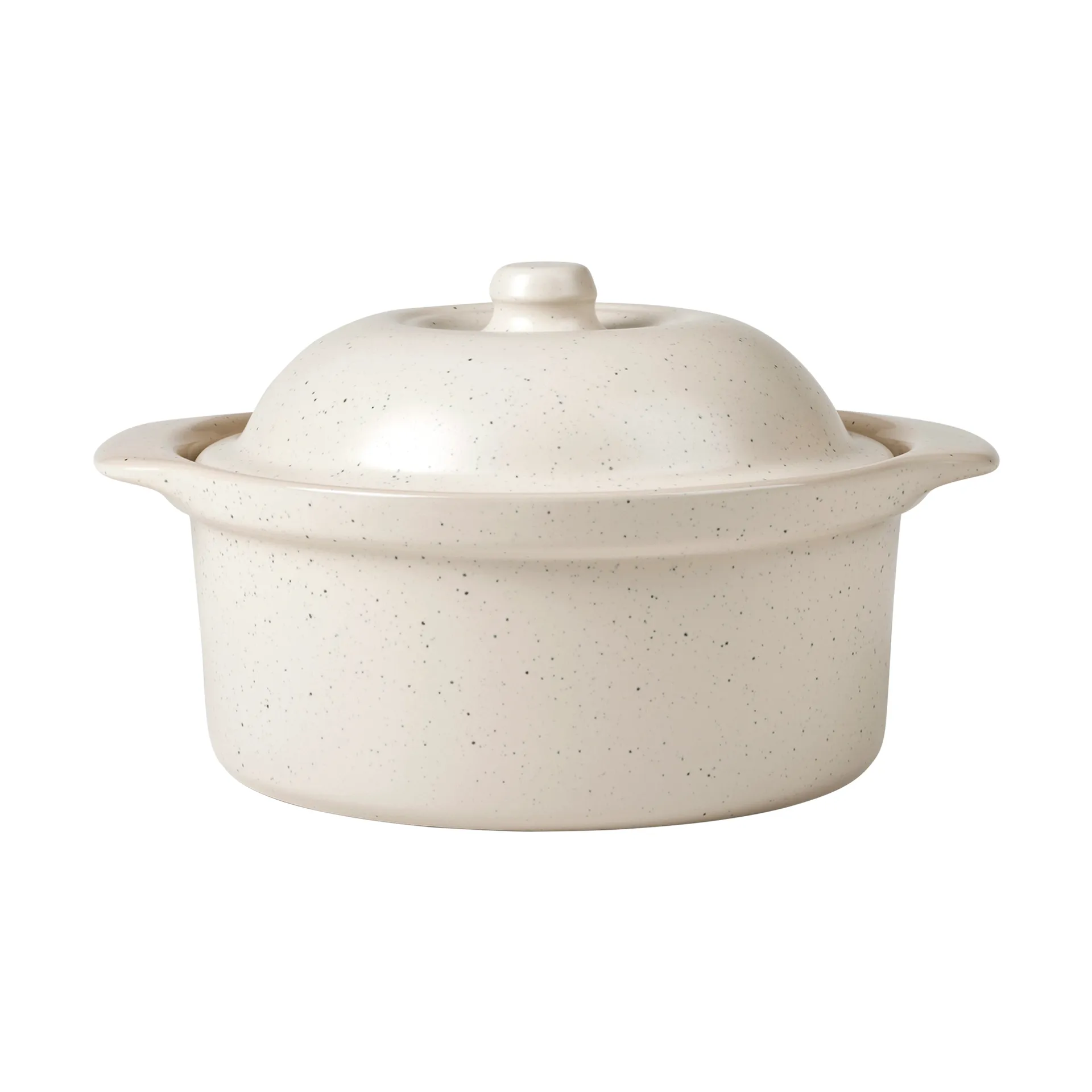 Vig ovenschaal met deksel, 20,5x24 cm, Beige Broste Copenhagen