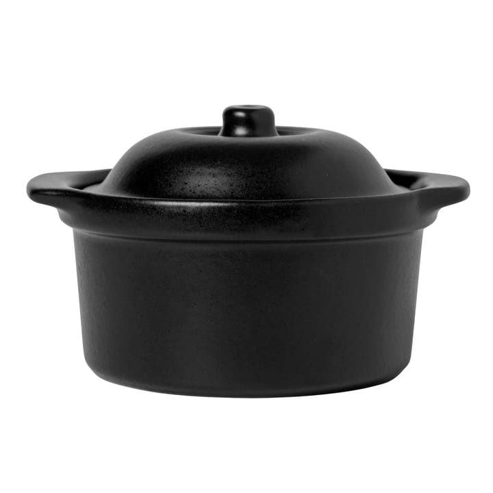 Vig ovenvaste vorm met deksel zwart - Groot - Broste Copenhagen