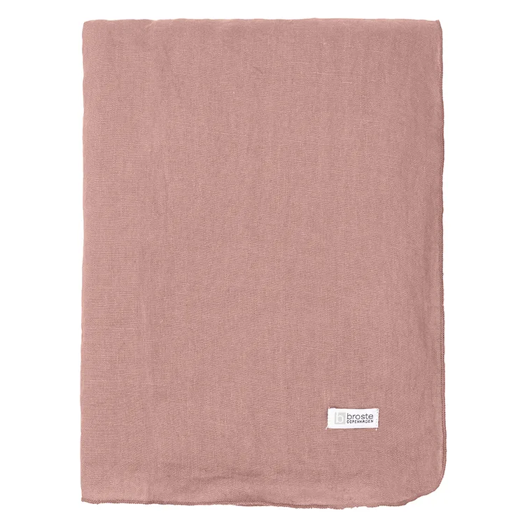 Wille tafelkleed 160x300 cm, Fawn (roze) Broste Copenhagen