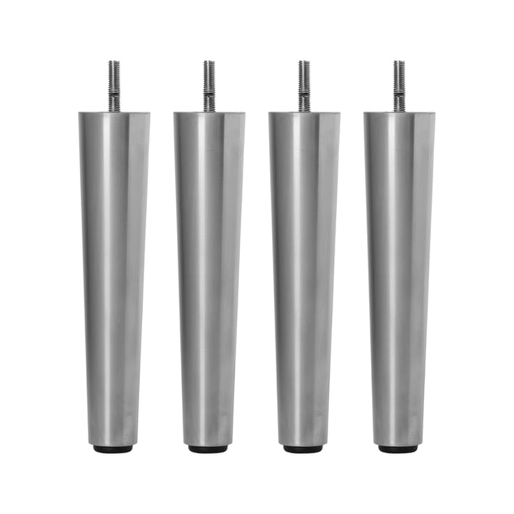 Wind meubelpoten 20 cm 4-pack - Zilver - Broste Copenhagen