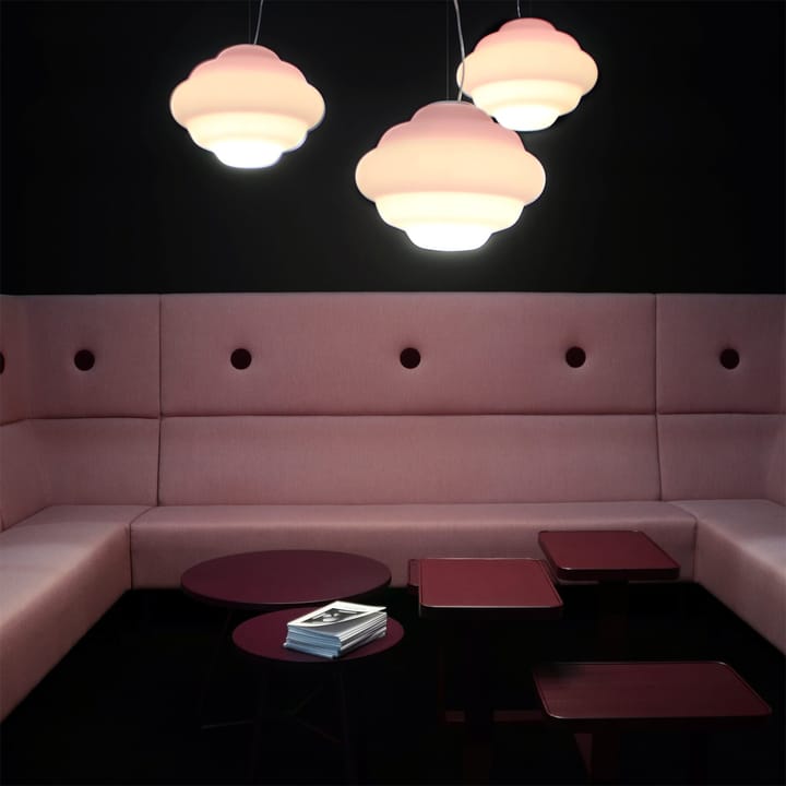 Cloud hanglamp, wit, opaalglas zonder kleurenfilter Bsweden