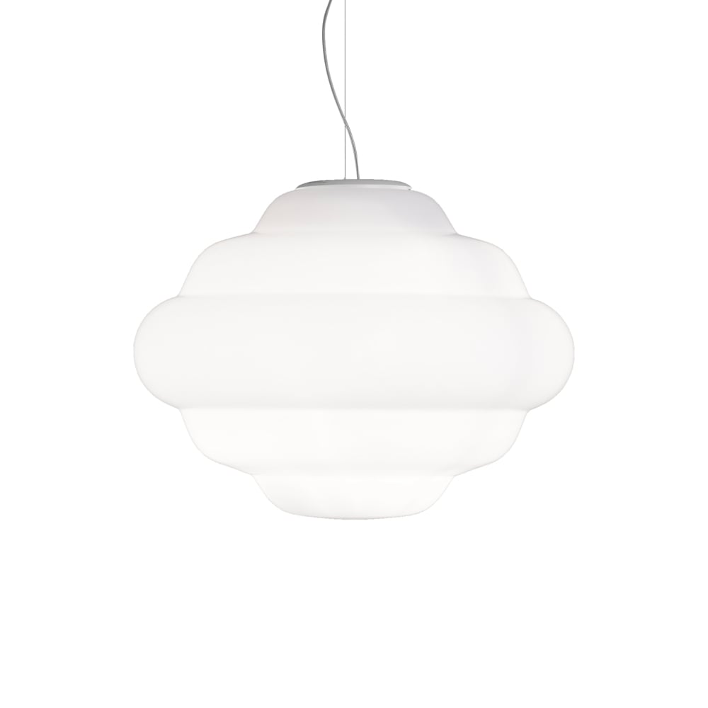 Bsweden Cloud hanglamp wit, opaalglas zonder kleurenfilter