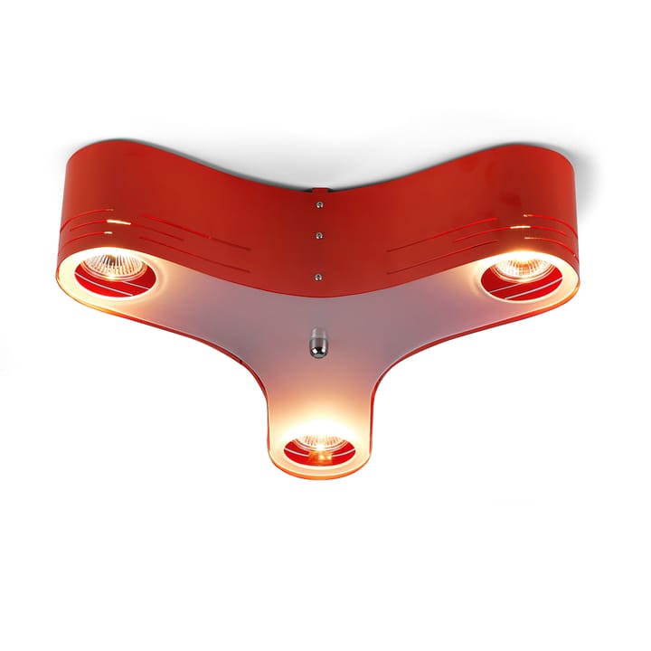 Clover plafond 12 - rood - Bsweden