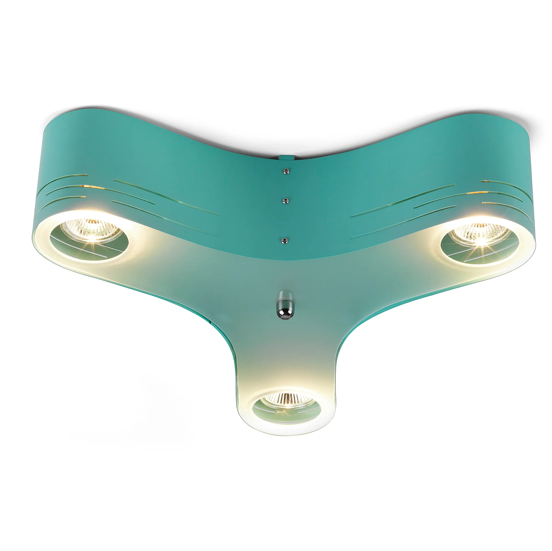 Clover plafond 12, turquoise Bsweden