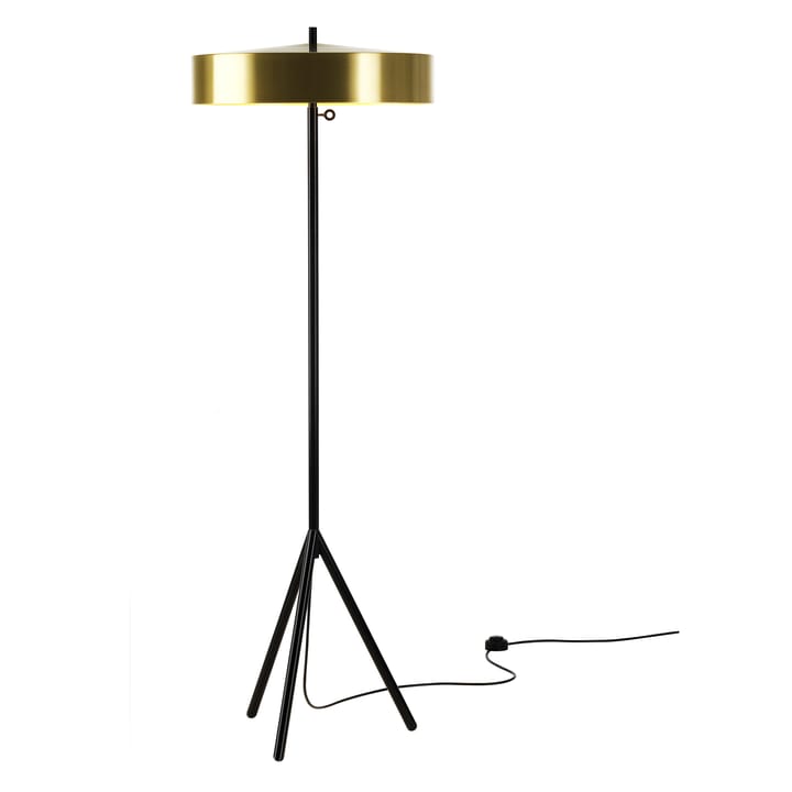 Cymbal vloerlamp - messing - Bsweden
