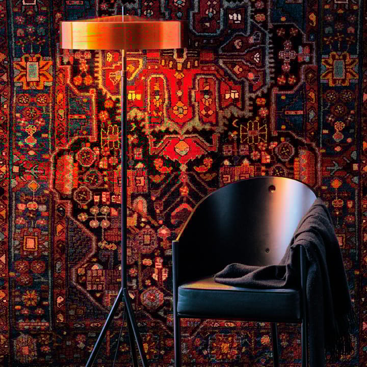 Cymbal vloerlamp, rood mat Bsweden