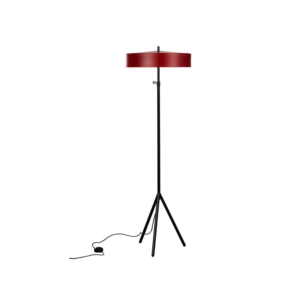 Bsweden Cymbal vloerlamp rood mat