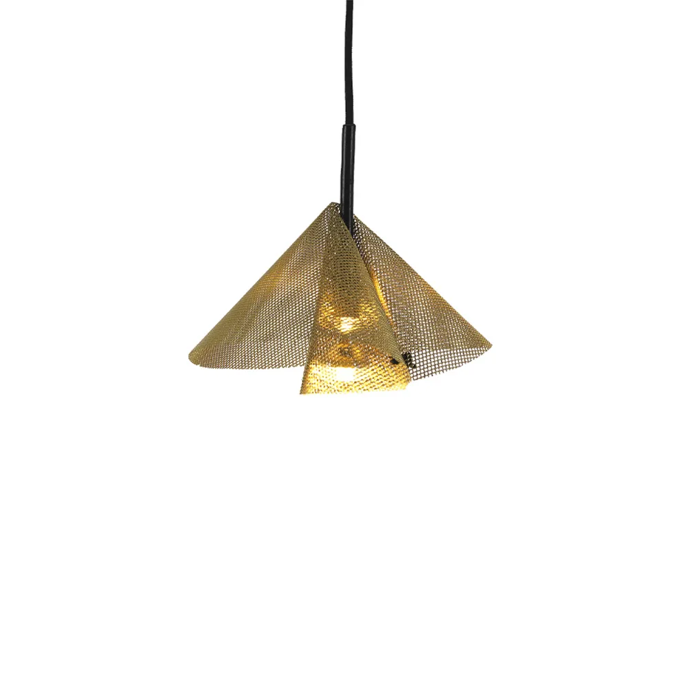 Diffus hanglamp, Goud, Ø30x20cm Bsweden