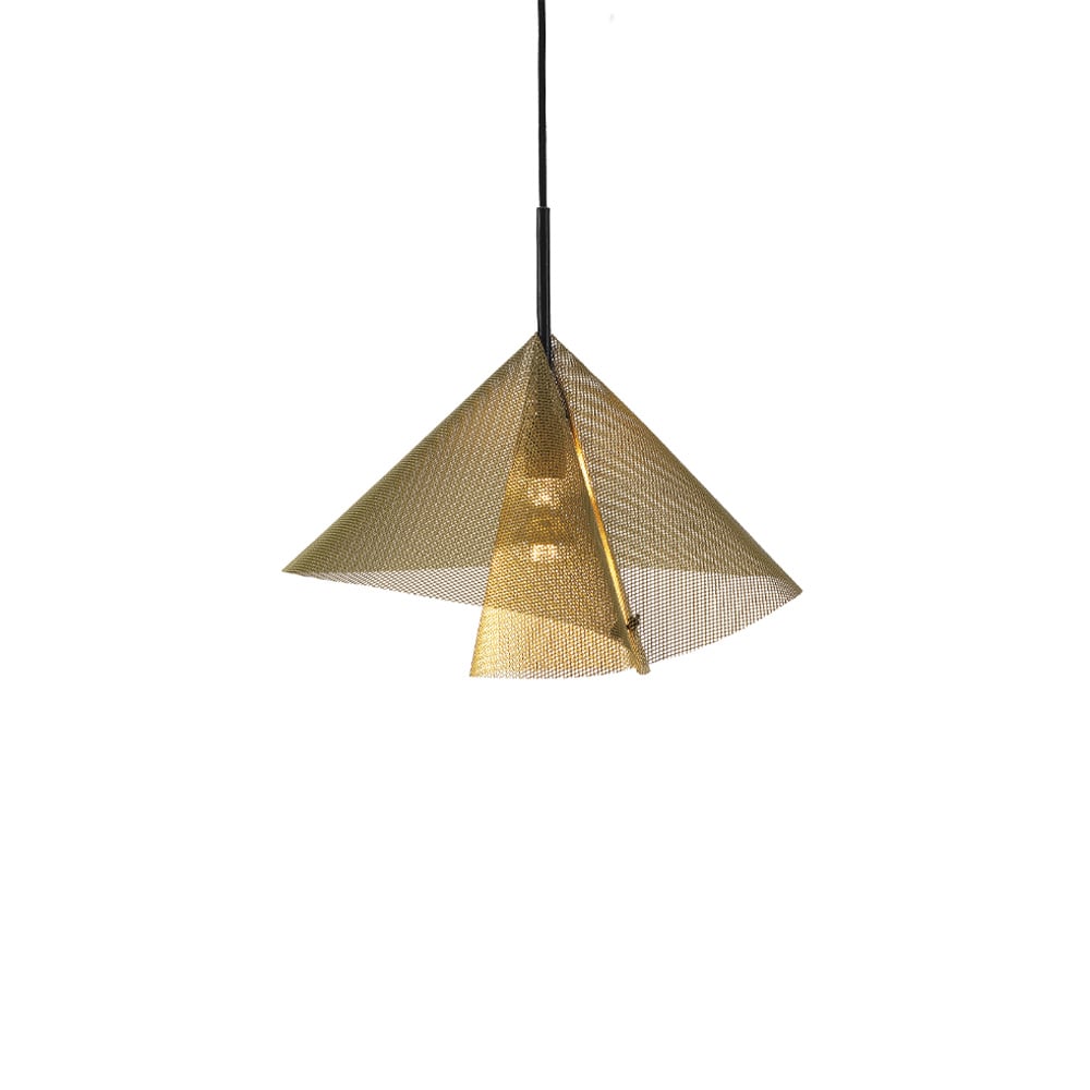 Bsweden Diffus hanglamp goud, led- medium