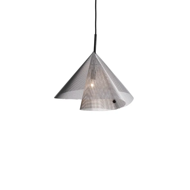 Diffus hanglamp - Zilver, Ø30x20cm - Bsweden