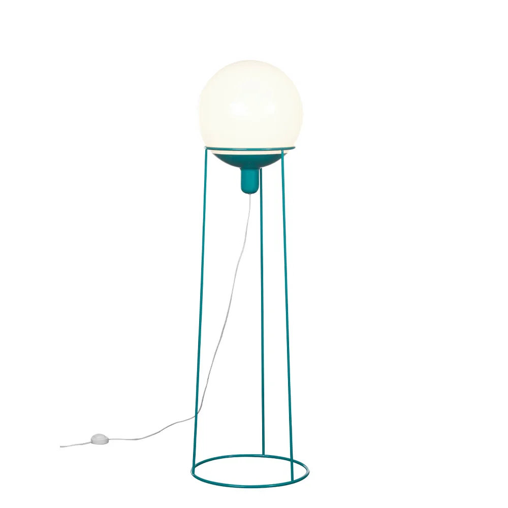 Dolly vloerlamp, turquoise Bsweden